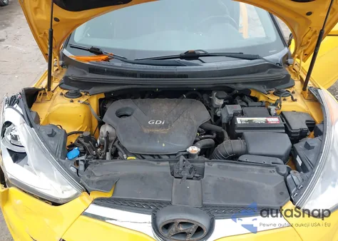 2014 Hyundai Veloster Base W/Black z USA, uszkodzony, nr VIN KMHTC6AD2EU192624